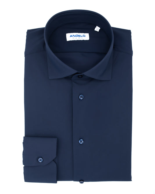 Camicia Nylon Blu - no iron