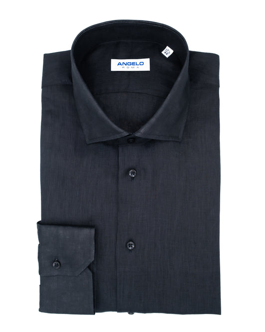 Camicia Lino nero