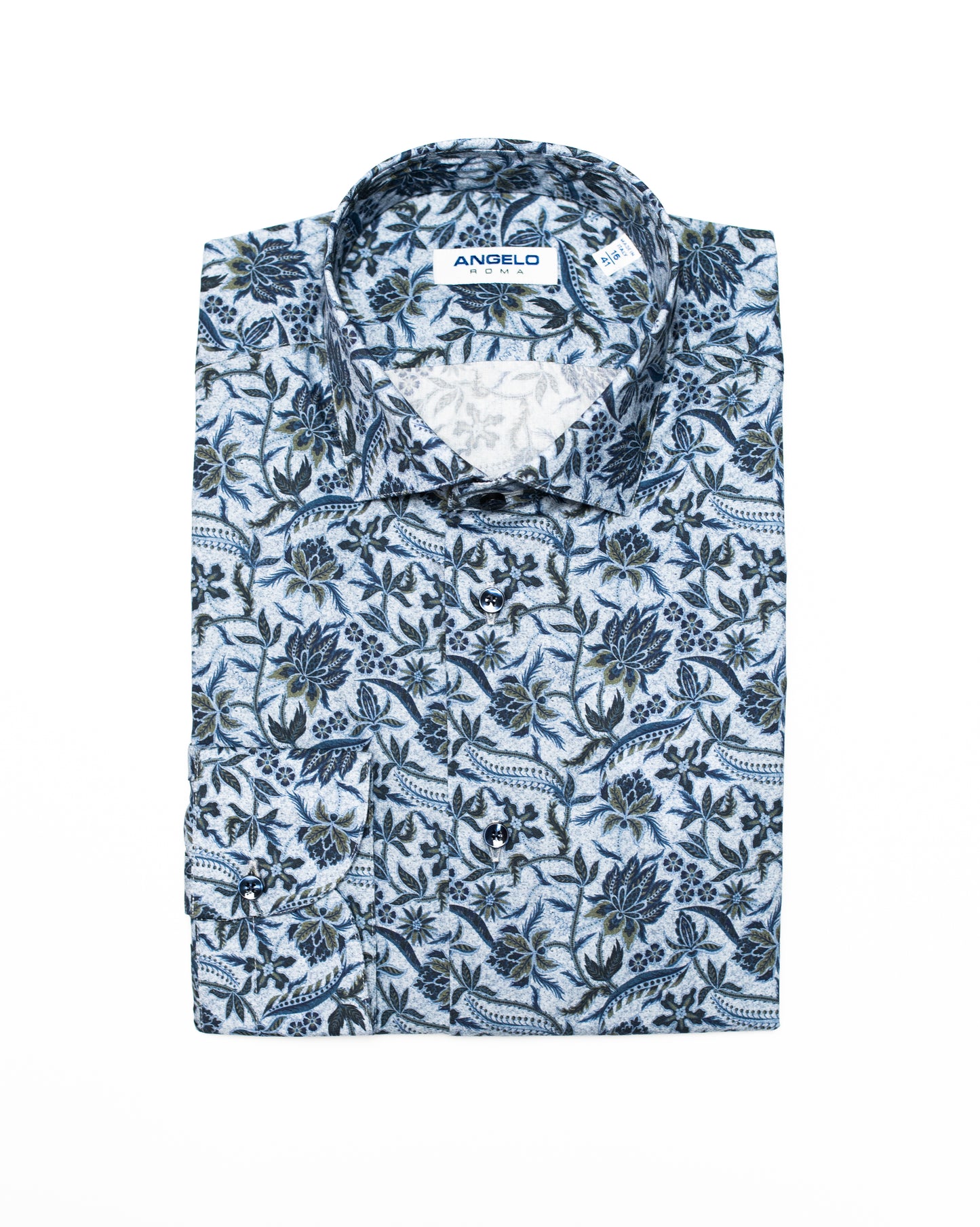 Camicia cotone fiori