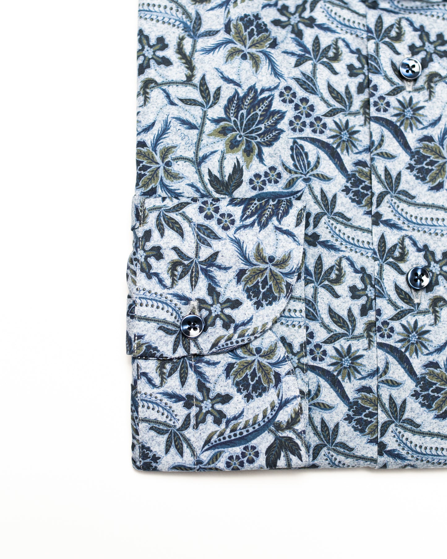 Camicia cotone fiori