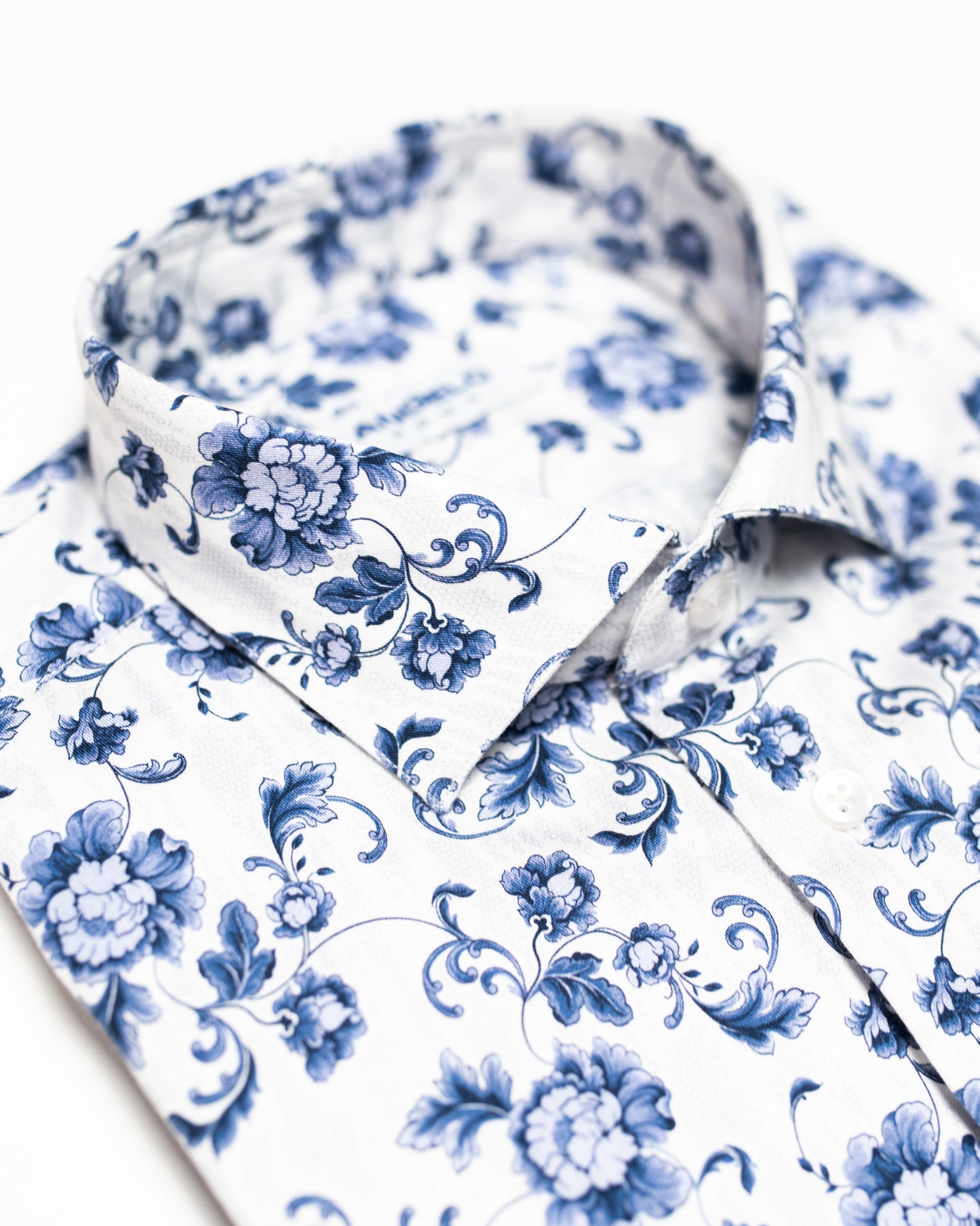Camicia flanella fiori