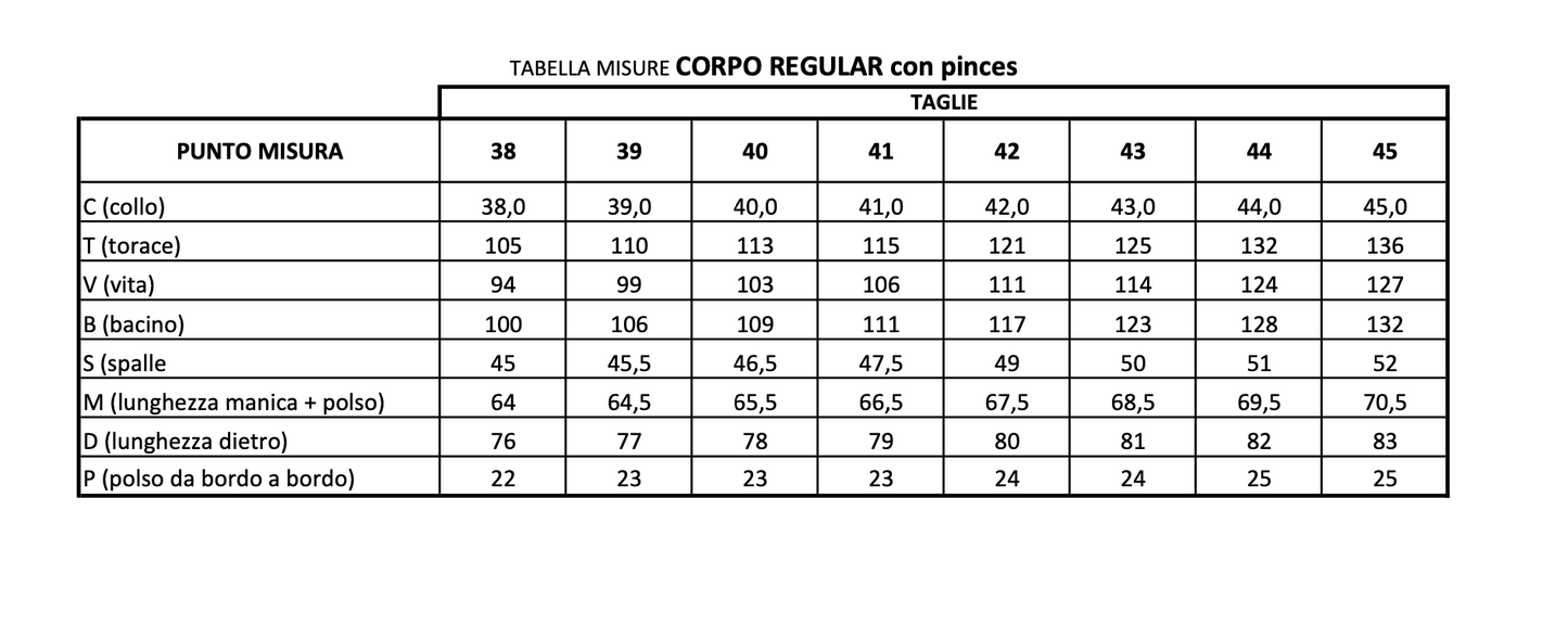 Regular shirt with pleats - French collar 100% Printed cotton