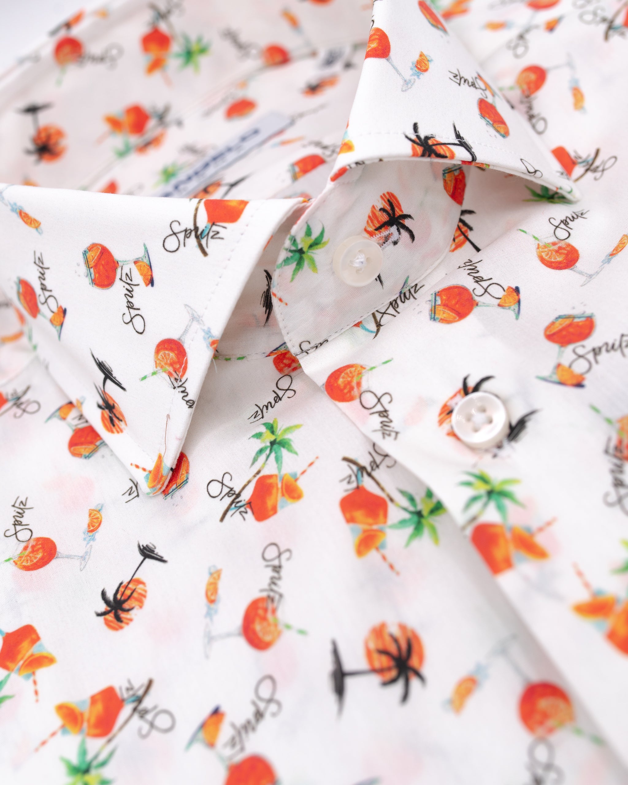 Regular fit shirt with pleats - French collar - Spritz design