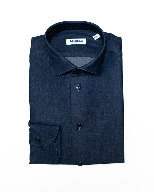 Camicia denim lavato