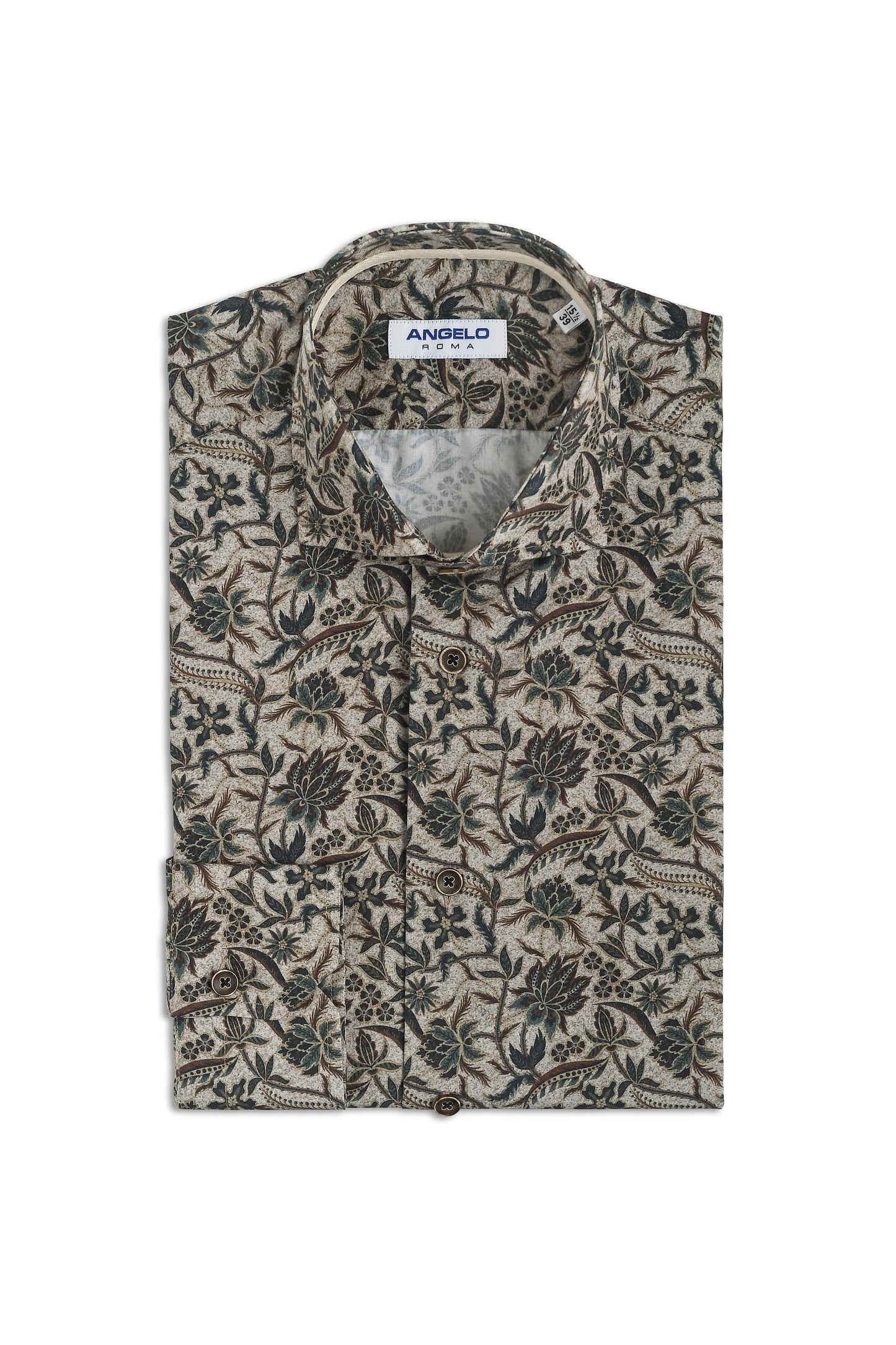 Camicia cotone fiori